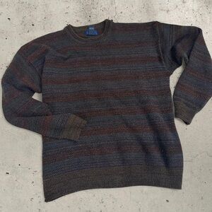 American Vintage Earthy Striped Sweater